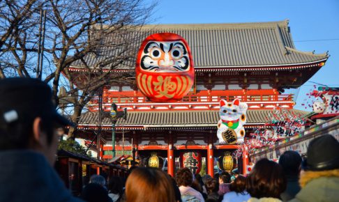 初詣 浅草寺