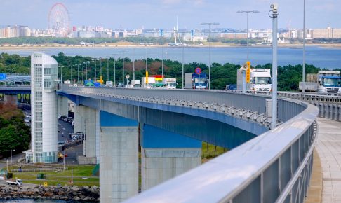 若洲昇降タワー・東京ゲートブリッジ歩道