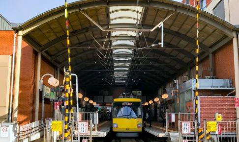 東急世田谷線・三軒茶屋駅