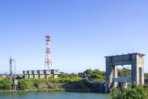 江戸川水閘門