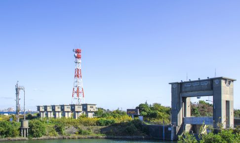 江戸川水閘門