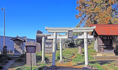 赤塚諏訪神社富士塚