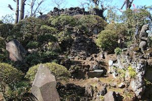 豊島長崎の富士塚（富士浅間神社）