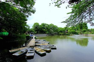 碑文谷公園・ボート場