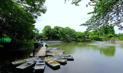 碑文谷公園・ボート場