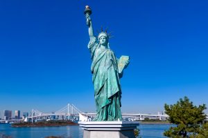 お台場海浜公園・自由の女神像