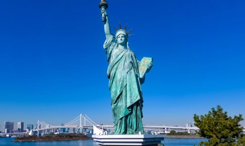 お台場海浜公園・自由の女神像