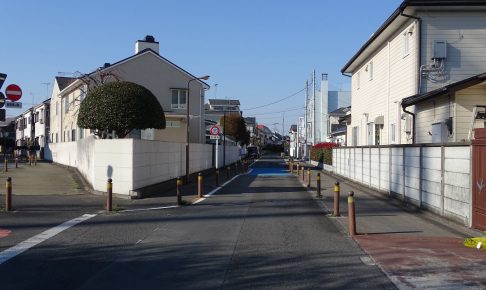 立川基地引込線跡（中神引込線跡）