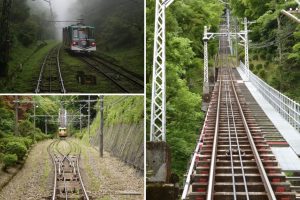 ケーブルカーで涼しい山上へ！