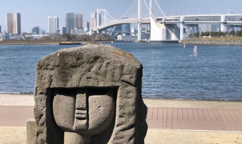 お台場海浜公園・モヤイ像