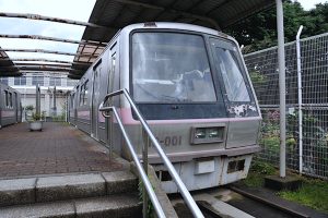 千早フラワー公園・都営大江戸線試作車