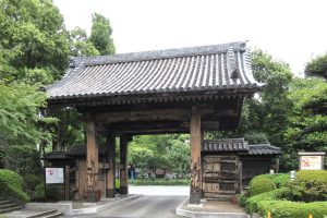 増上寺・旧方丈門（黒門）