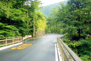 都道最北端・東京都道204号（日原鍾乳洞線）