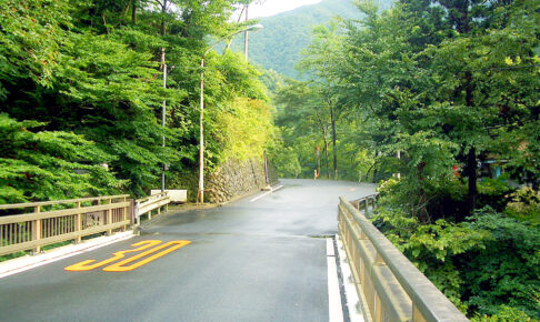 都道最北端・東京都道204号（日原鍾乳洞線）