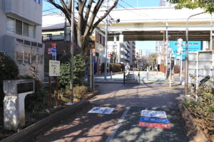 大島緑道公園（都電砂町線廃線跡）