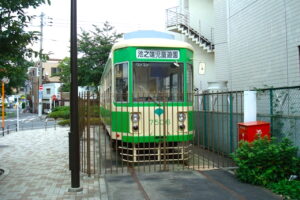 池之端児童遊園（池之端七軒町停留場跡）