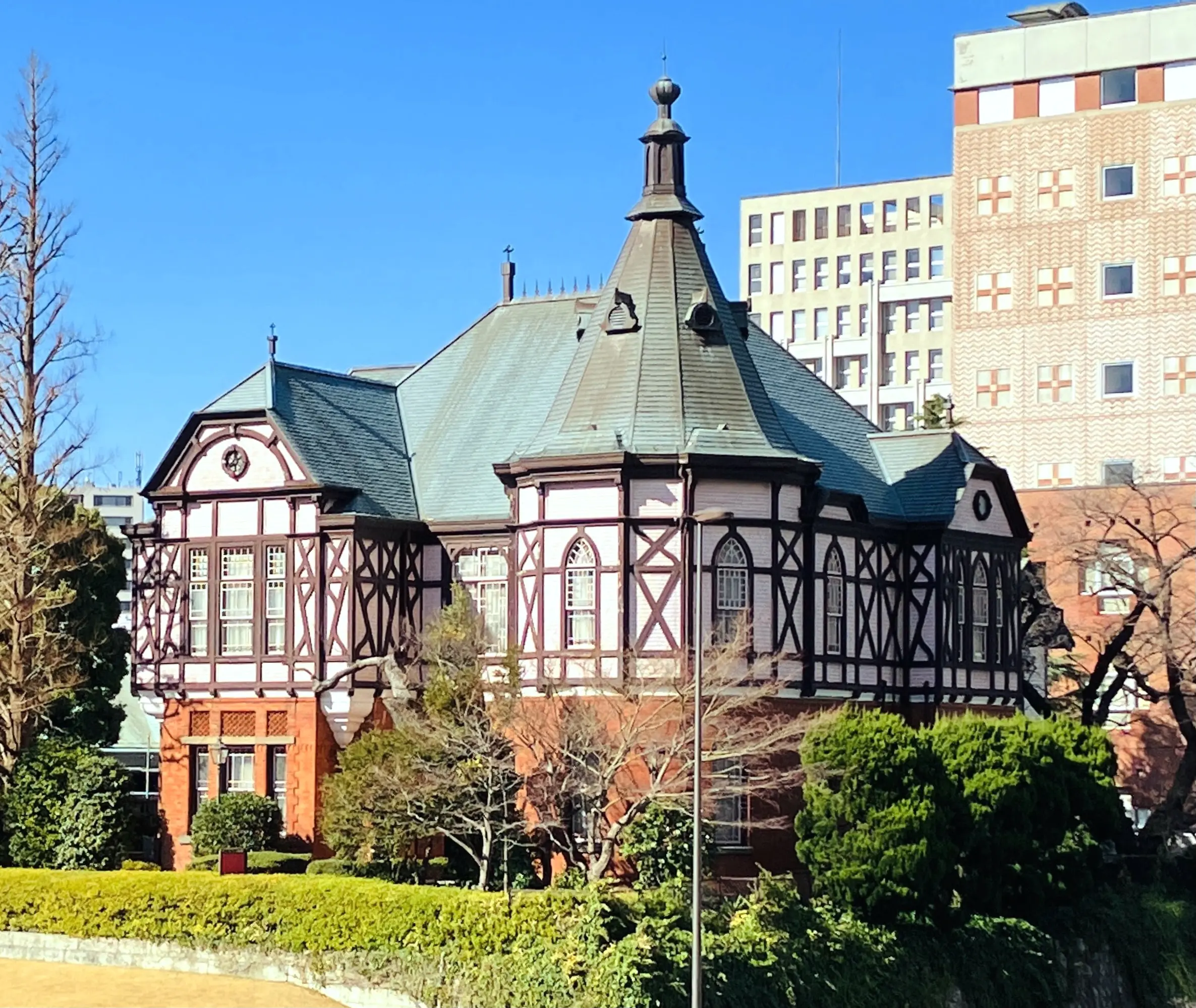明治大学記念館　金属模型　1928年~1995年 明治大学記念館 金属模型 1928年~1995年