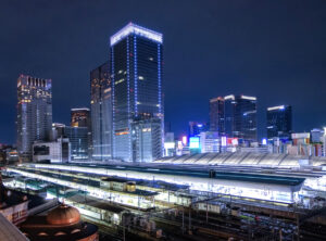 東京夜景（2）東京駅・KITTEガーデン