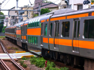 中央線快速の2階建てグリーン車