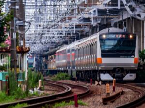 中央線快速の2階建てグリーン車