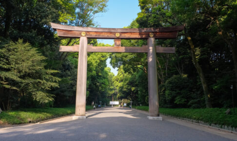 明治神宮・大鳥居（二の鳥居）