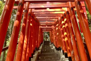 日枝神社・稲荷参道（千本鳥居）