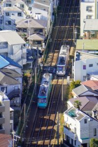 幸福の招き猫電車