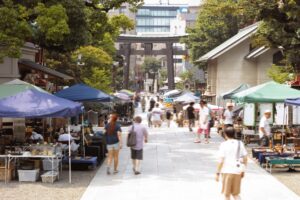 富岡八幡宮骨董市