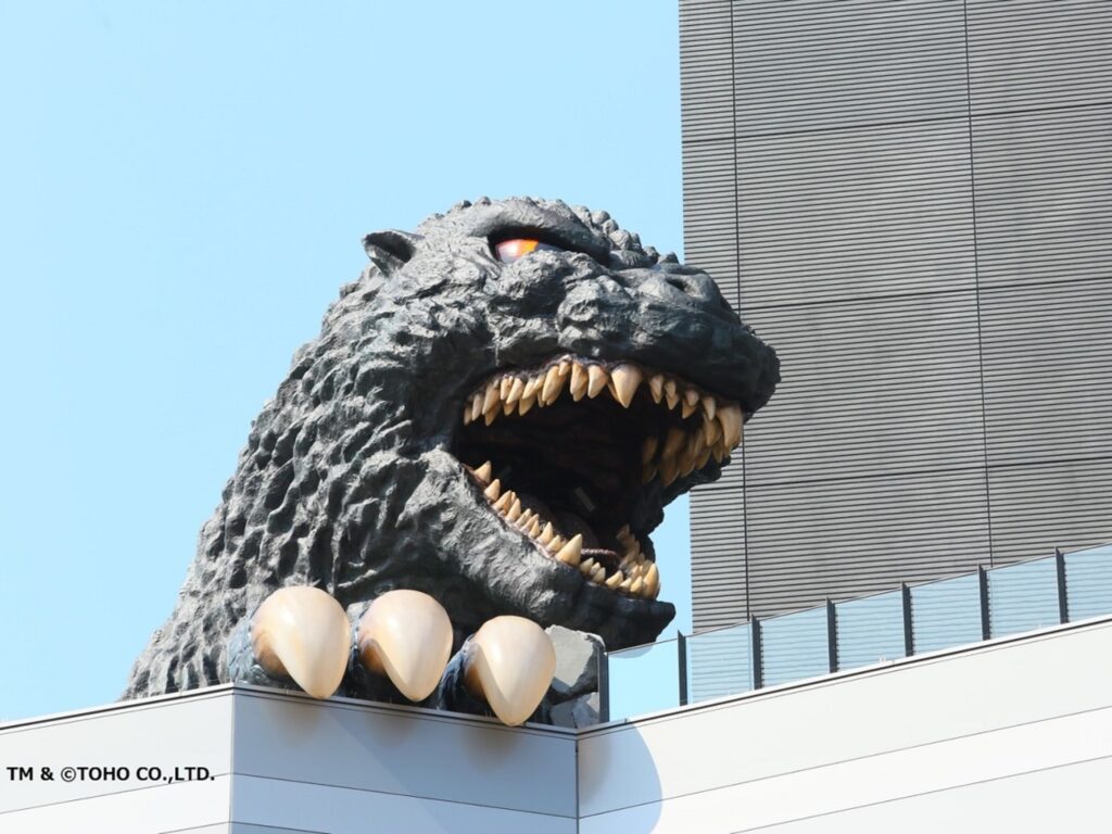 ゴジラルーム限定 フィギュア ホテルグレイスリー新宿 HOTEL GRACERY