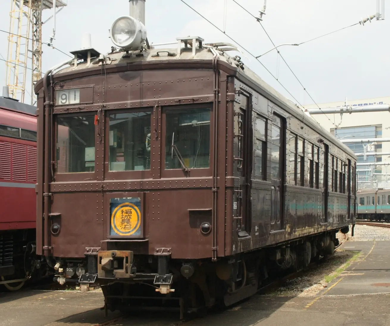 首都圏最後の旧型国電「クモハ12形」は、東京総合車両センターに保存