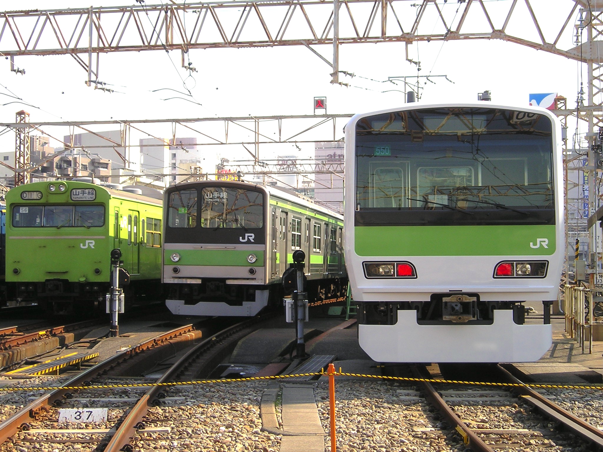 歴代山手線車両