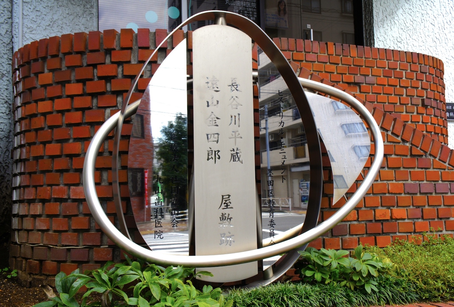 長谷川平蔵・遠山金四郎屋敷跡